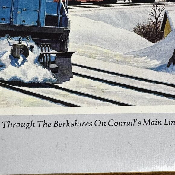 Howard Fogg Print UTLX Tank Cars Berkshires Conrail Main 8x10 Board Shrink Wrap - Picture 5 of 11